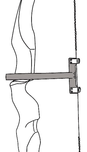 Bow square on the string how to use and tune nock point