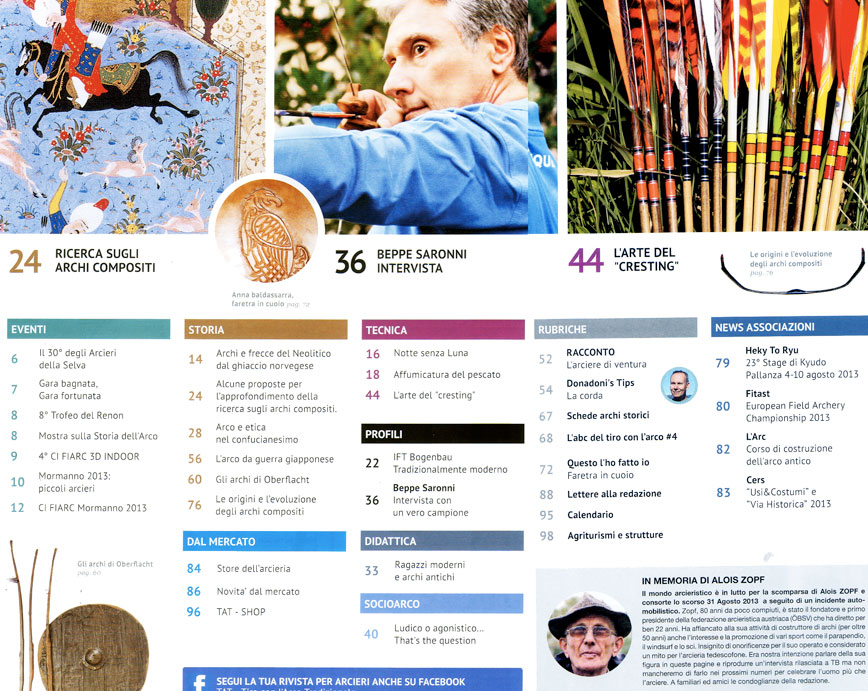 Rivista Arco Tradizionale n.8